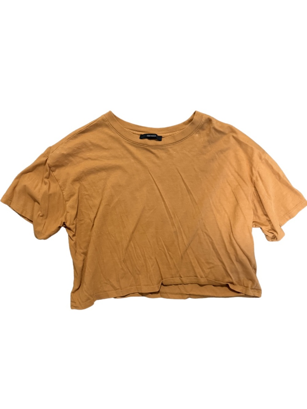Forever 21 Cropped Tee - Women's Casual Crewneck